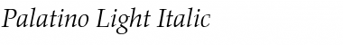 Palatino-Light Font