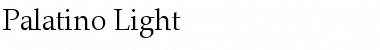 Palatino-Light Font