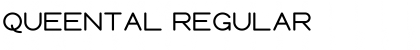 Queental Regular Font