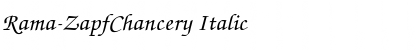 Rama-ZapfChancery Italic