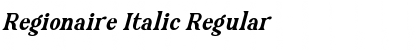 Regionaire Italic Regular