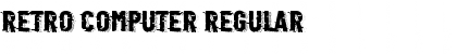 Retro Computer Regular Font