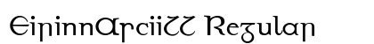 EirinnAsciiLL Regular font free download