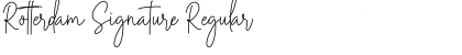 Download Rotterdam Signature Font