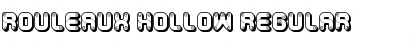 Download Rouleaux Hollow Font