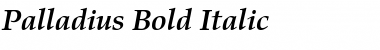Palladius Bold Italic Font