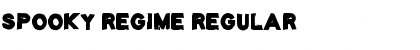 Spooky Regime Regular Font