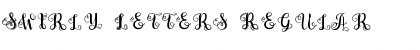 Swirly Letters Regular Font