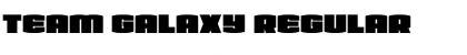 Team Galaxy Regular Font