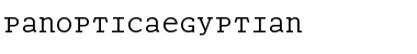 PanopticaEgyptian Regular Font