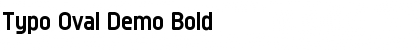 Typo Oval Demo Font