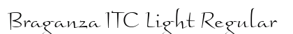 Braganza ITC Light Regular font free download