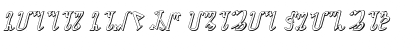 Download Wiccan Ways 3D Italic Font