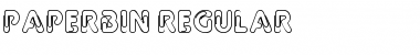 Paperbin Regular Font