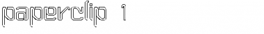 Paperclip 1 Regular Font