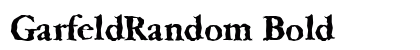 GarfeldRandom Bold font free download