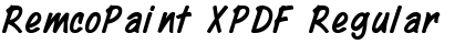 Download RemcoPaint XPDF Font