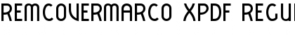 Download RemcoVermarco XPDF Font