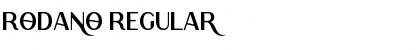 Rodano Regular Font