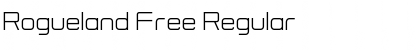 Rogueland Free Regular Font