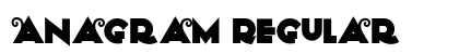 Anagram Regular font free download