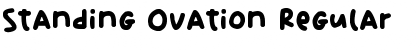 Standing Ovation Regular Font