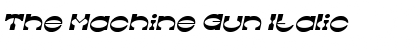 Download The Machine Gun Font