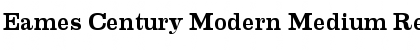 Eames Century Modern Medium Regular Font