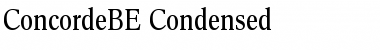 ConcordeBE-Condensed Font