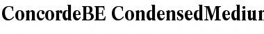 Download ConcordeBE-CondensedMedium Font