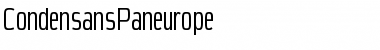 CondensansPaneurope Regular Font