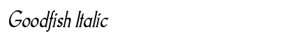 Goodfish Italic Preview