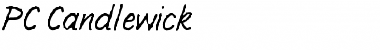 PC Candlewick Regular Font