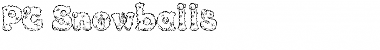 PC Snowballs Regular Font