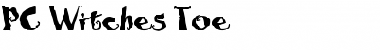 PC Witches Toe Regular Font