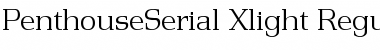PenthouseSerial-Xlight Font