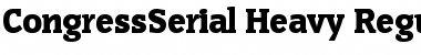CongressSerial-Heavy Regular Font