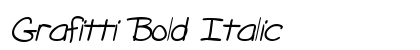 Grafitti Bold Italic font free download