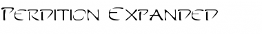 Perdition Expanded Expanded Font