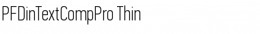 PF Din Text Comp Pro Thin
