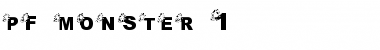 pf_monster-1 Regular Font