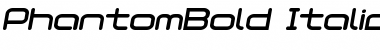 Download PhantomBold Italic Font