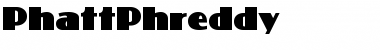 PhattPhreddy Regular Font