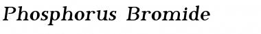 Phosphorus Bromide Font