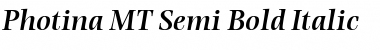 Photina MT Semi Bold Font