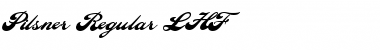 Download Pilsner Regular LHF Font
