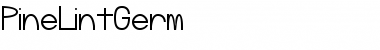 PineLintGerm Normal Font