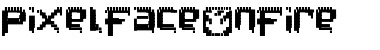 PixelFaceOnFire Regular Font