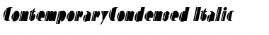 ContemporaryCondensed Italic