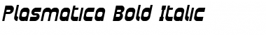 Plasmatica Bold Italic Font